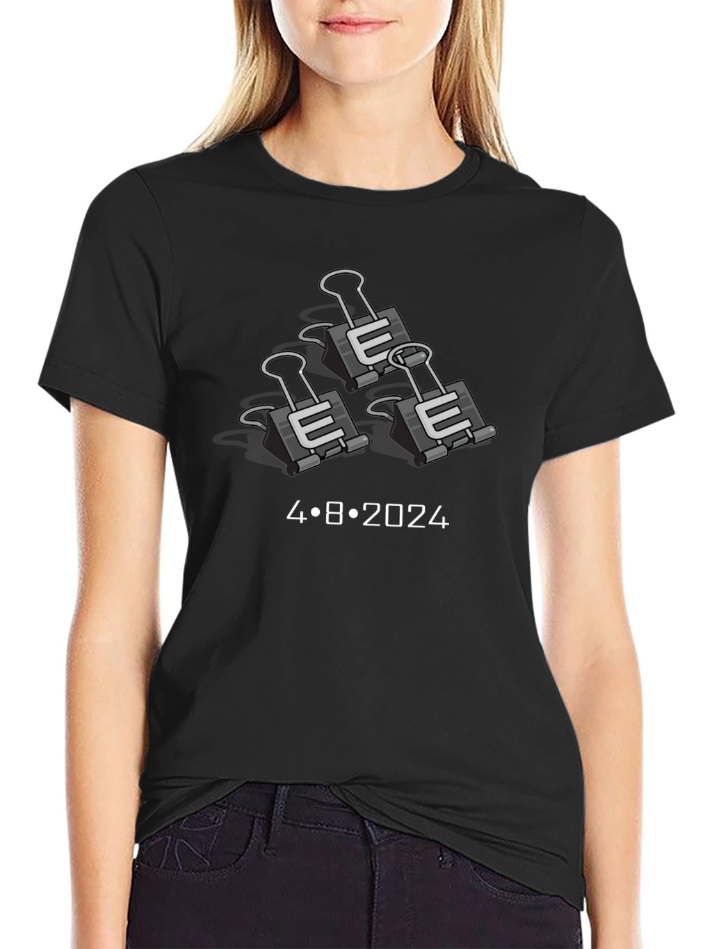 Binder Clip E Shirt - 4.8.2024
