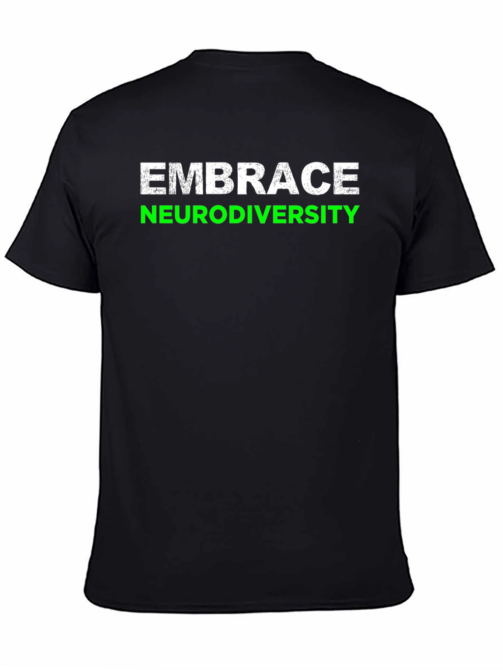Embrace Neurodiversity Tee - Black