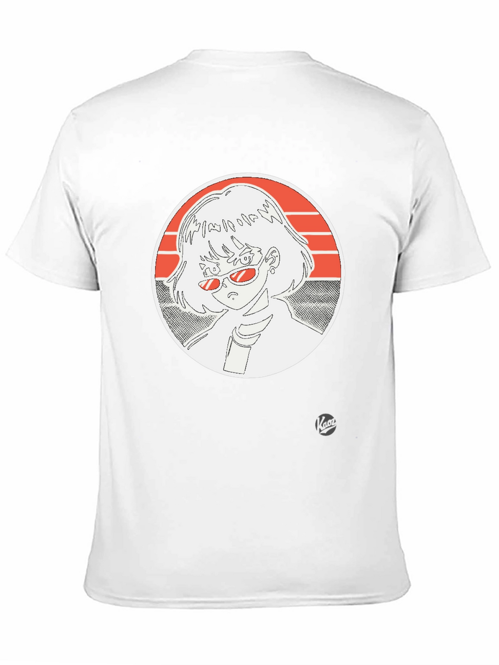 Anime Girl Graphic Tee - Retro Style T-Shirt