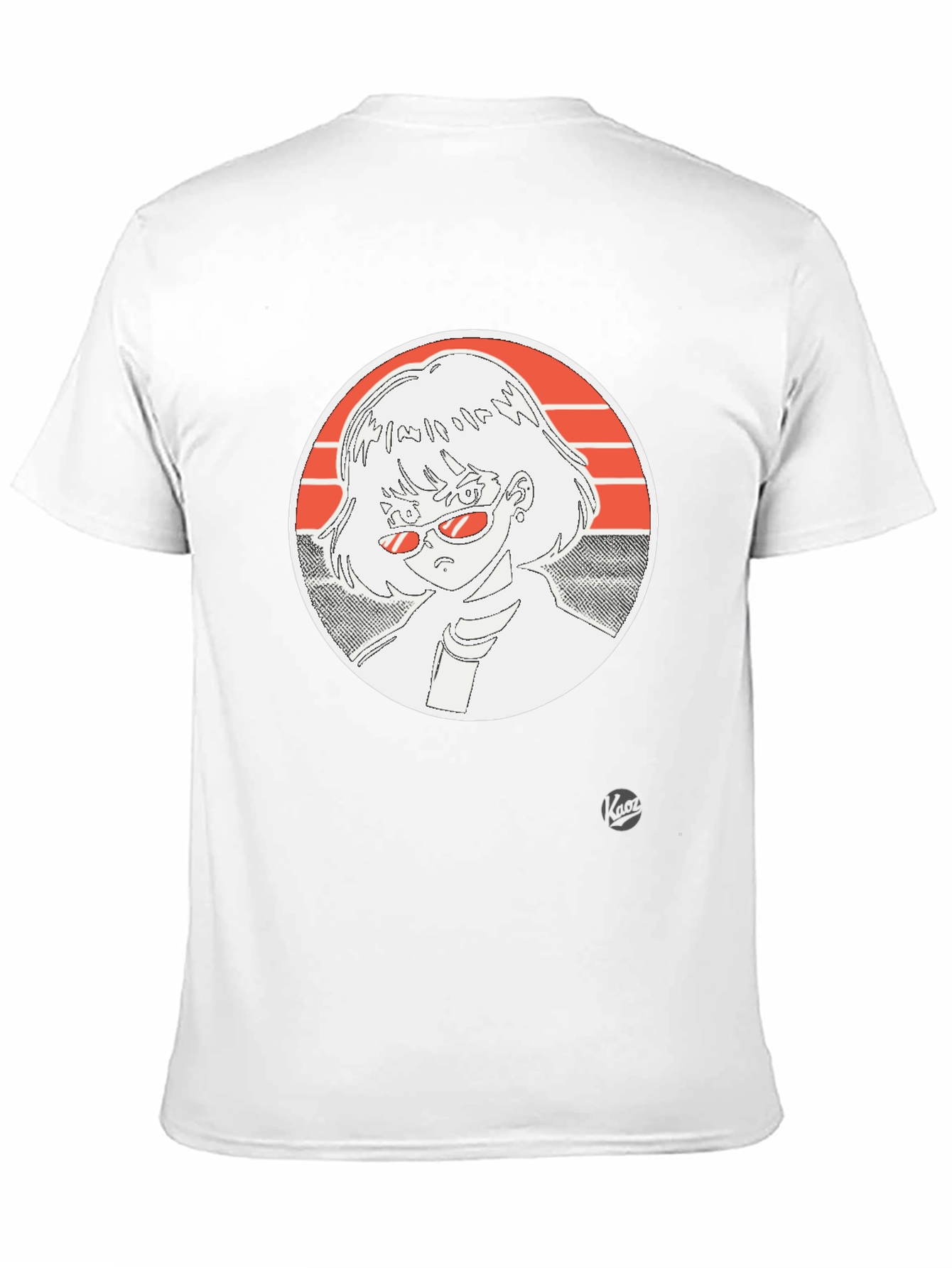 Anime Girl Graphic Tee - Retro Style T-Shirt