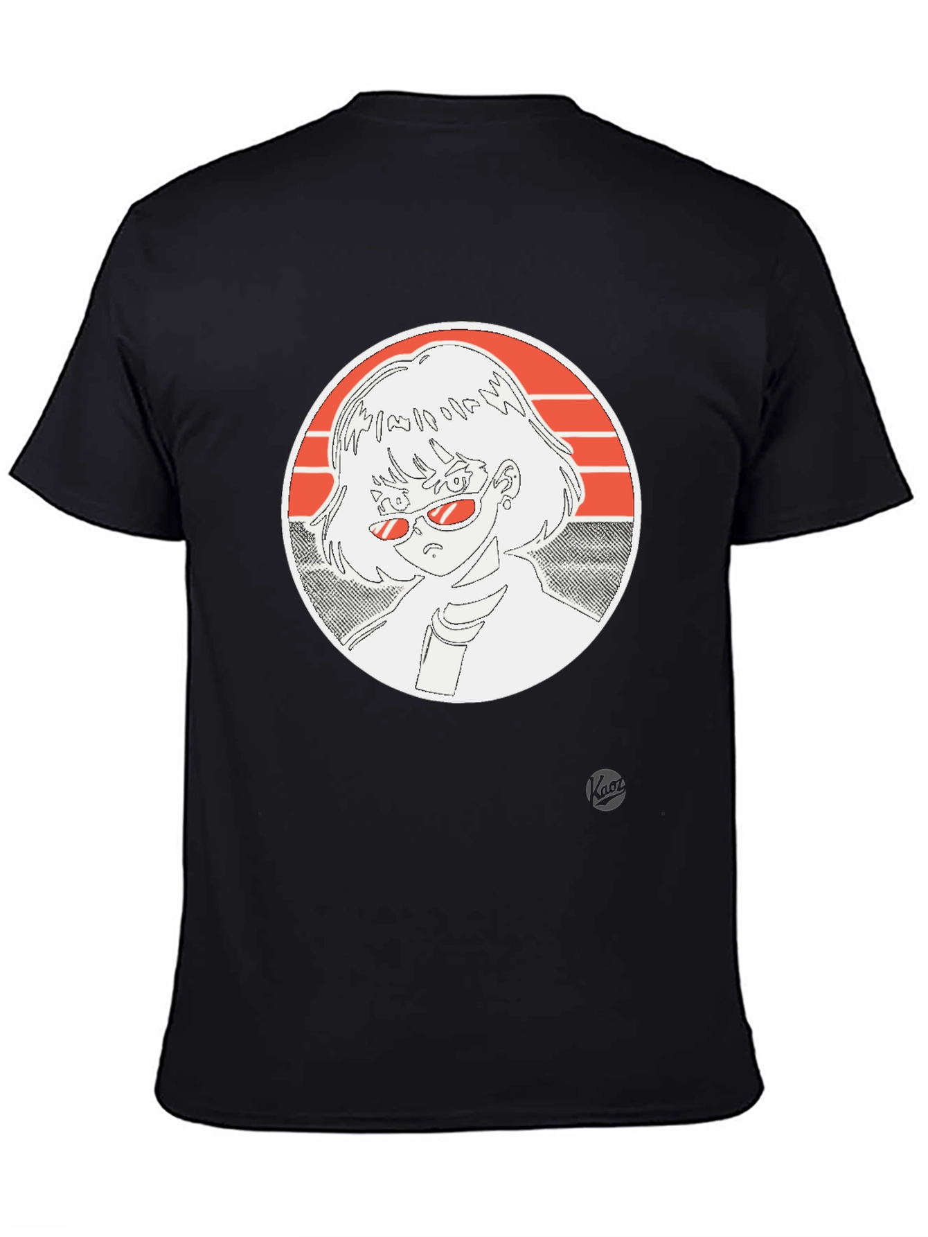 Anime Girl Graphic Tee - Retro Style T-Shirt