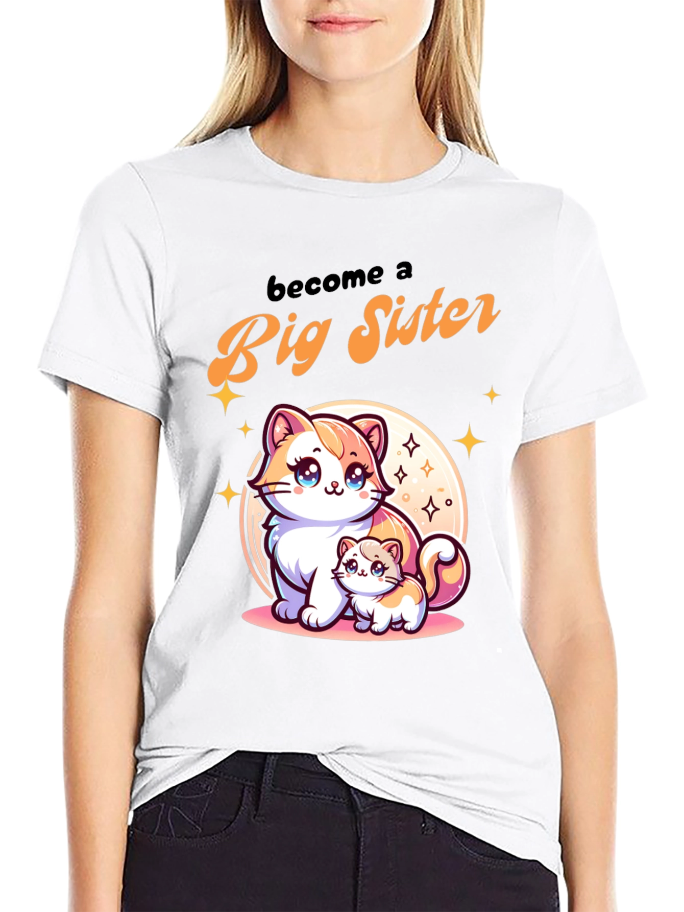 Big Sister Cat T-Shirt