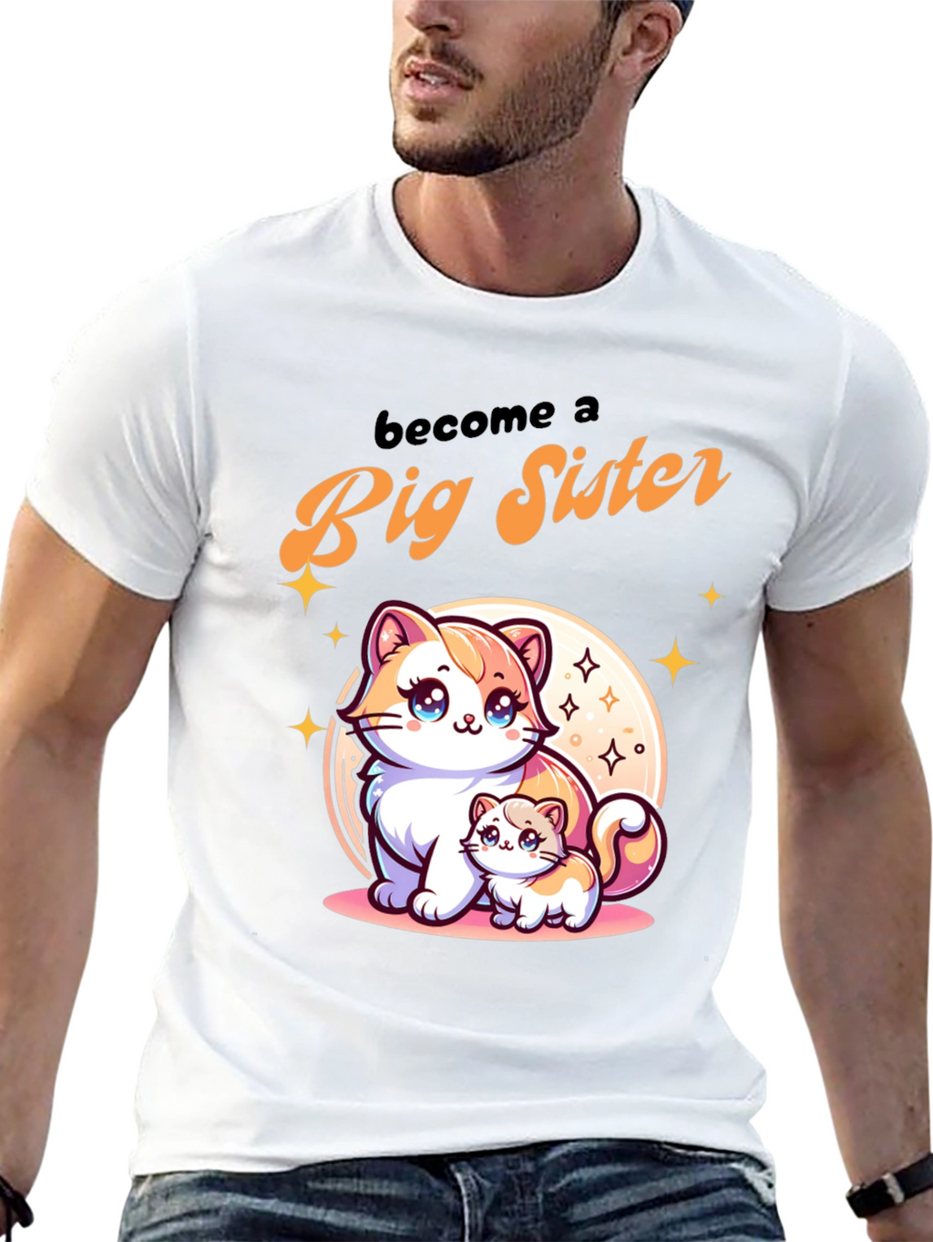 Big Sister Cat T-Shirt
