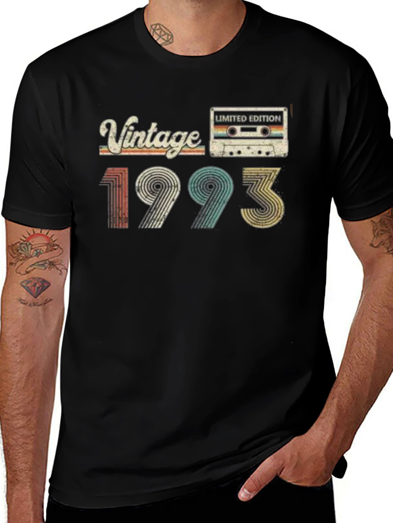 Vintage 1993 Limited Edition Cassette T-Shirt