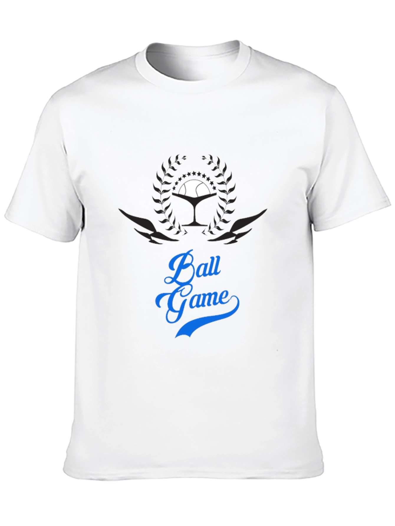 Ball Game Graphic T-Shirt - Mens Stylish Tee