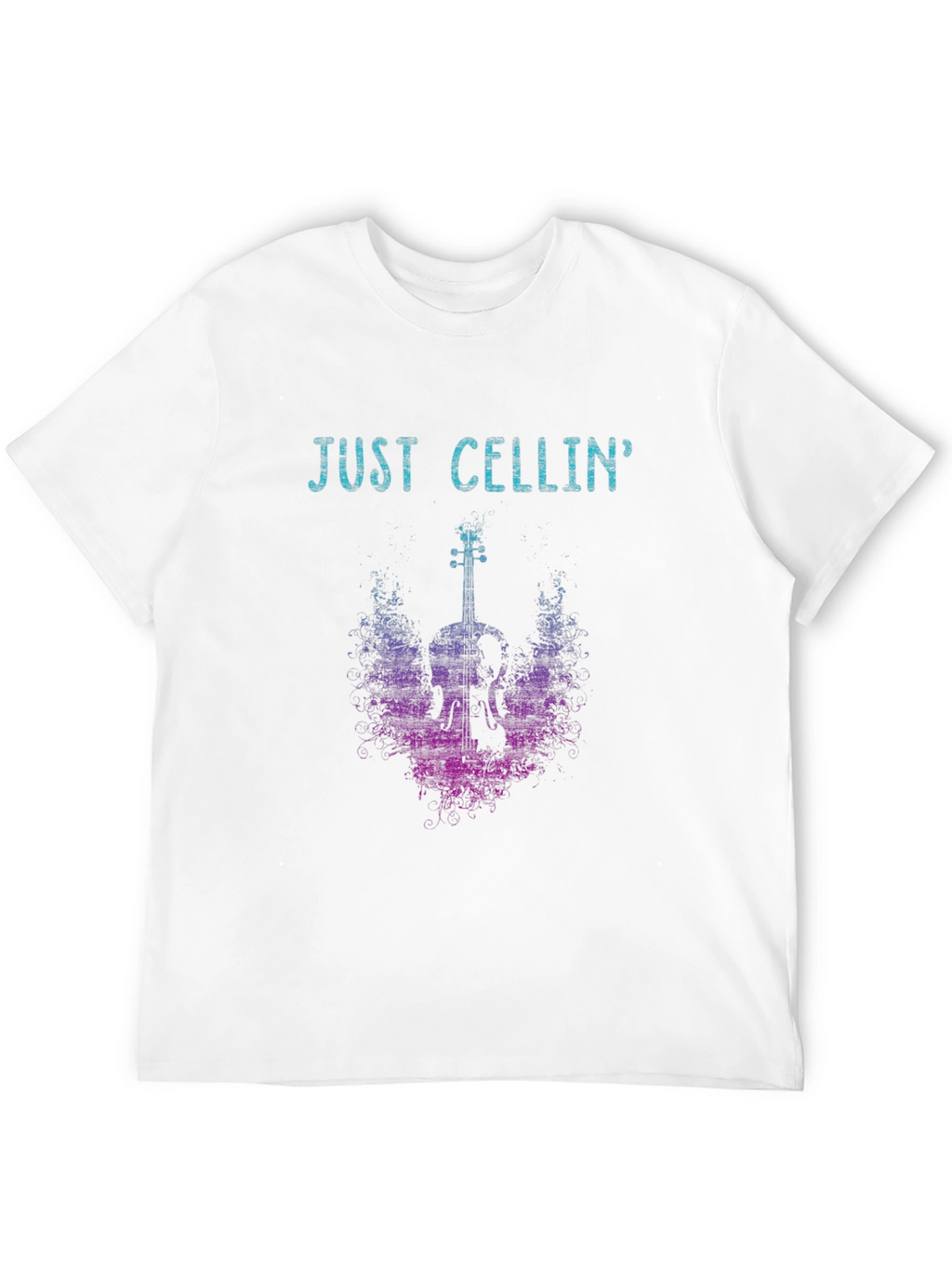 Just Cellin Graphic Print Black T-Shirt