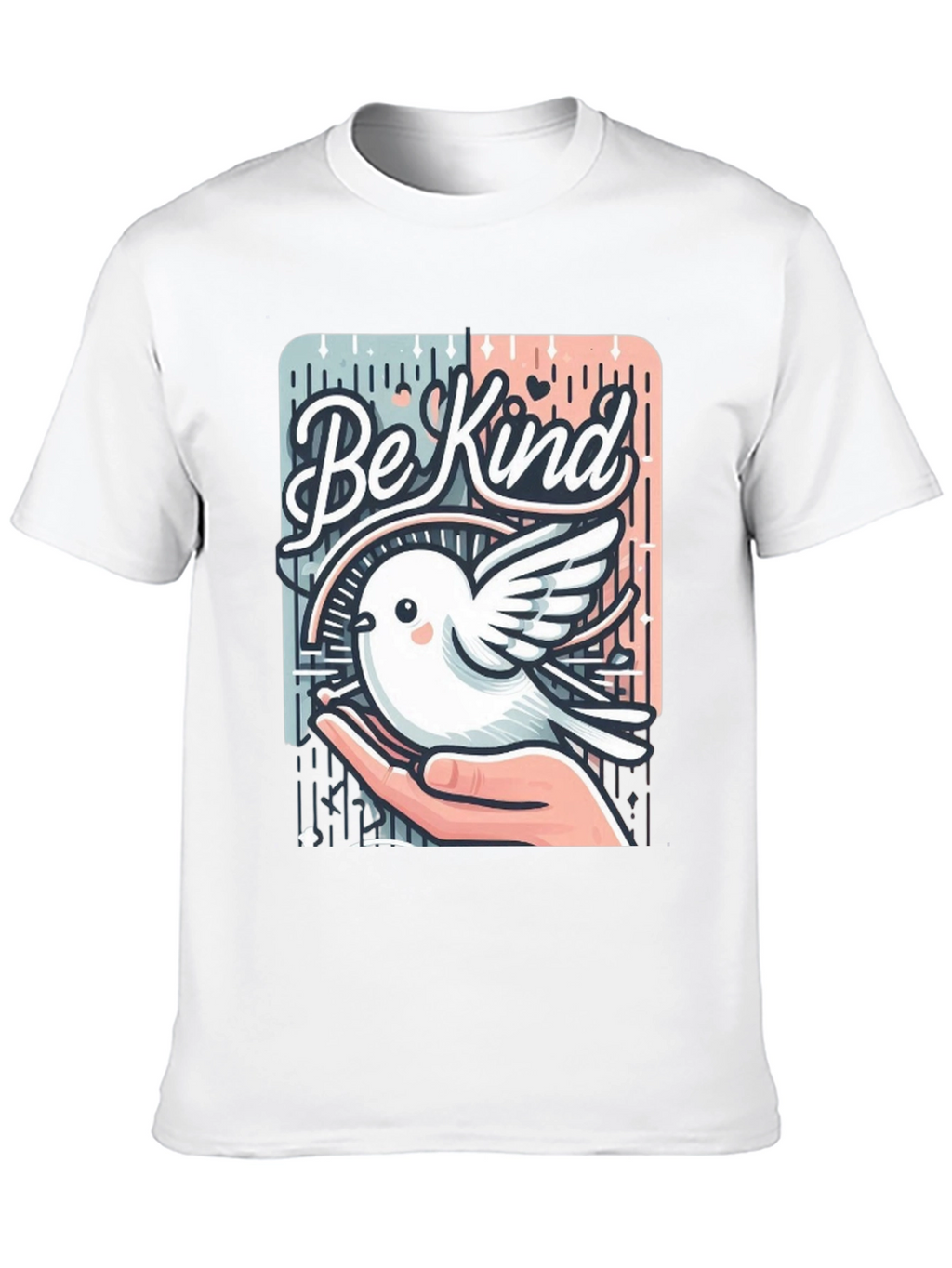 Be Kind Bird Graphic T-Shirt