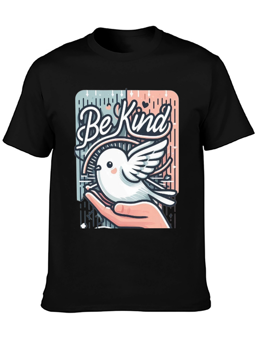 Be Kind Bird Graphic T-Shirt