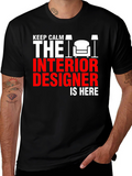 Keep Calm Interior Designer T-Shirt