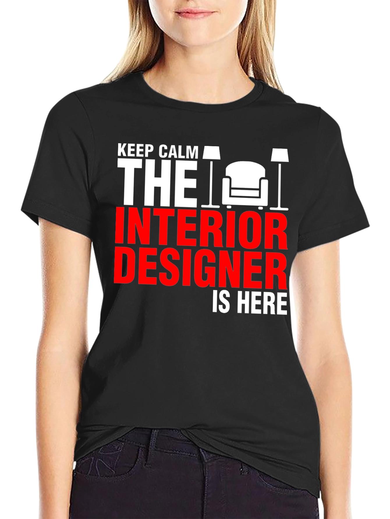 Keep Calm Interior Designer T-Shirt