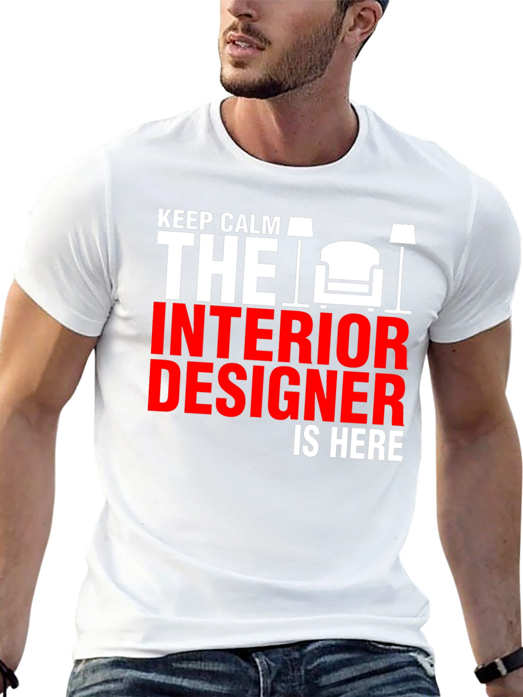 Keep Calm Interior Designer T-Shirt
