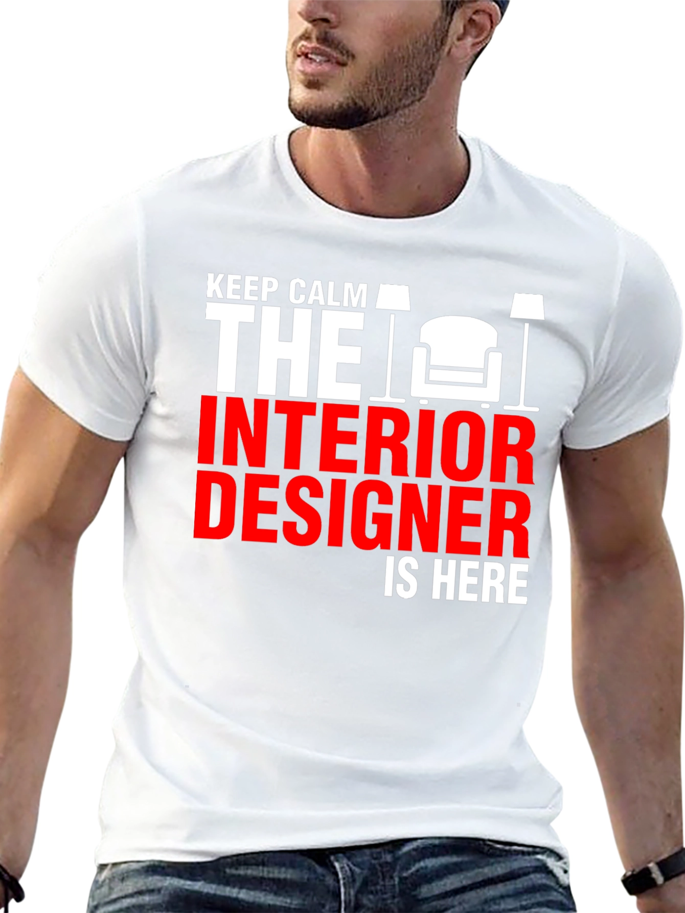 Keep Calm Interior Designer T-Shirt