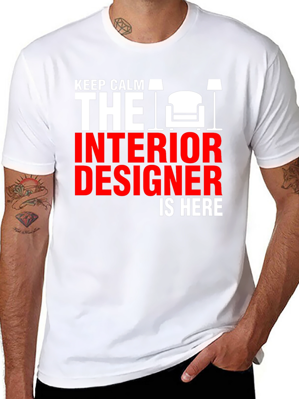 Keep Calm Interior Designer T-Shirt