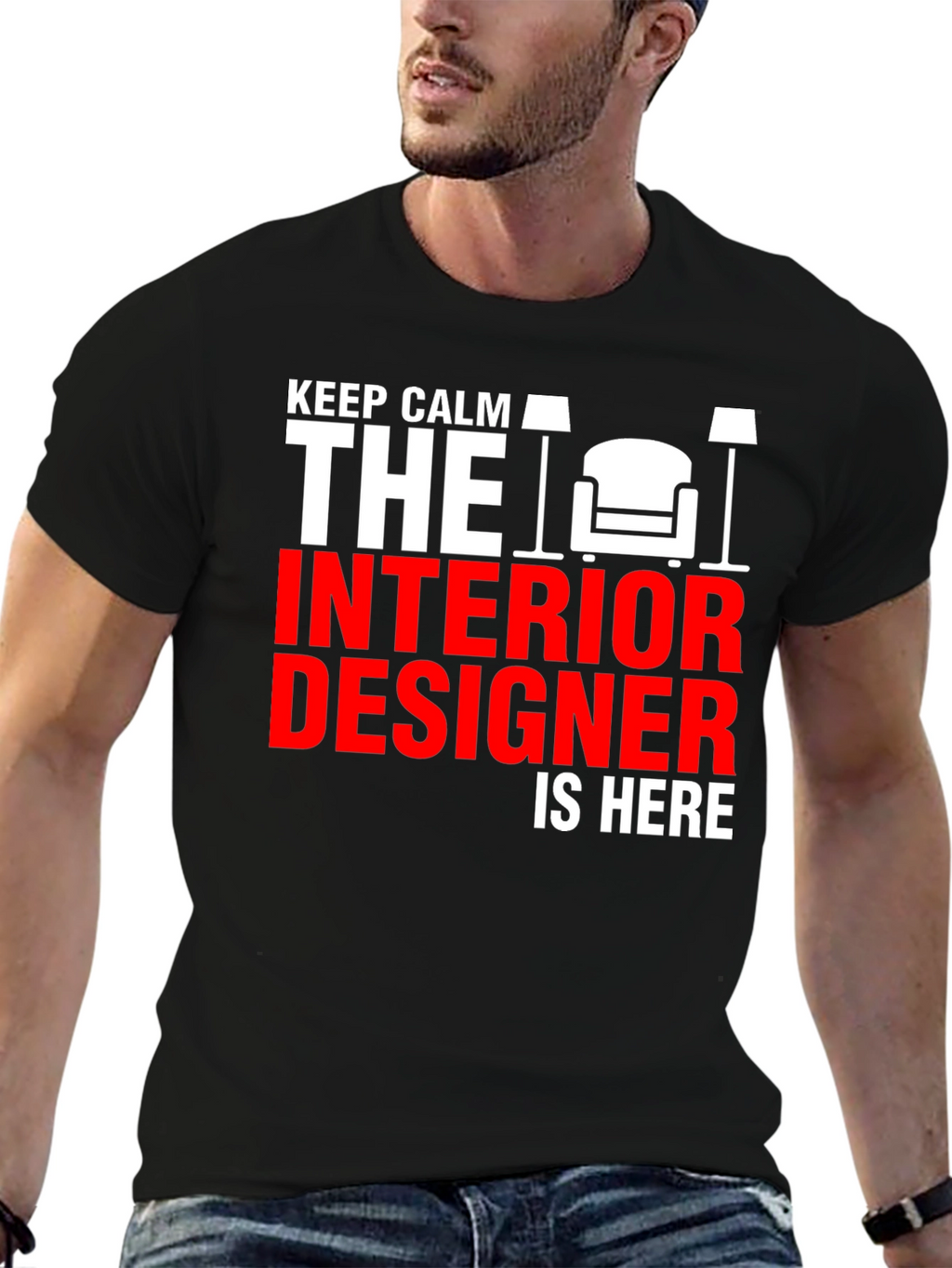 Keep Calm Interior Designer T-Shirt