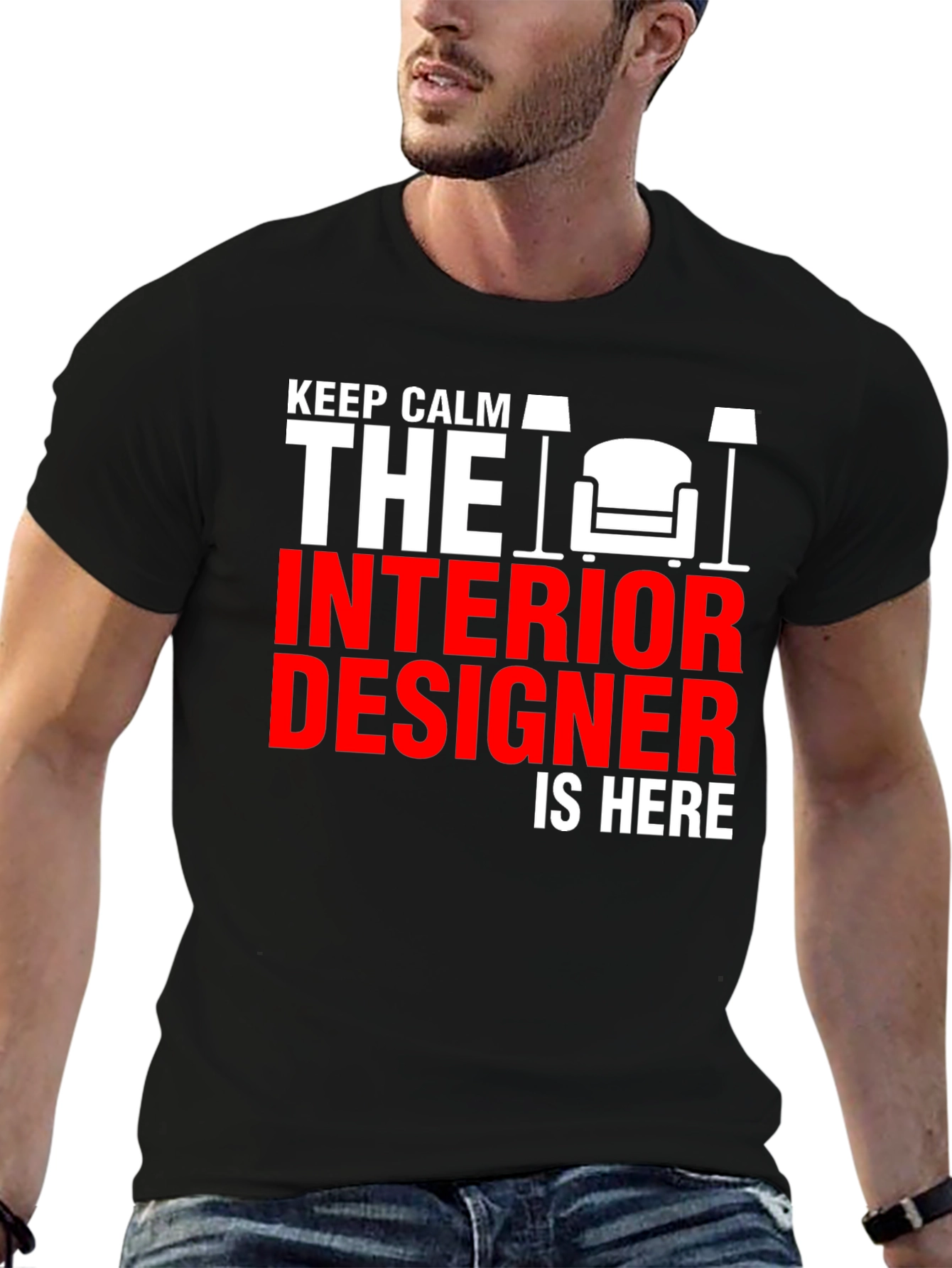 Keep Calm Interior Designer T-Shirt