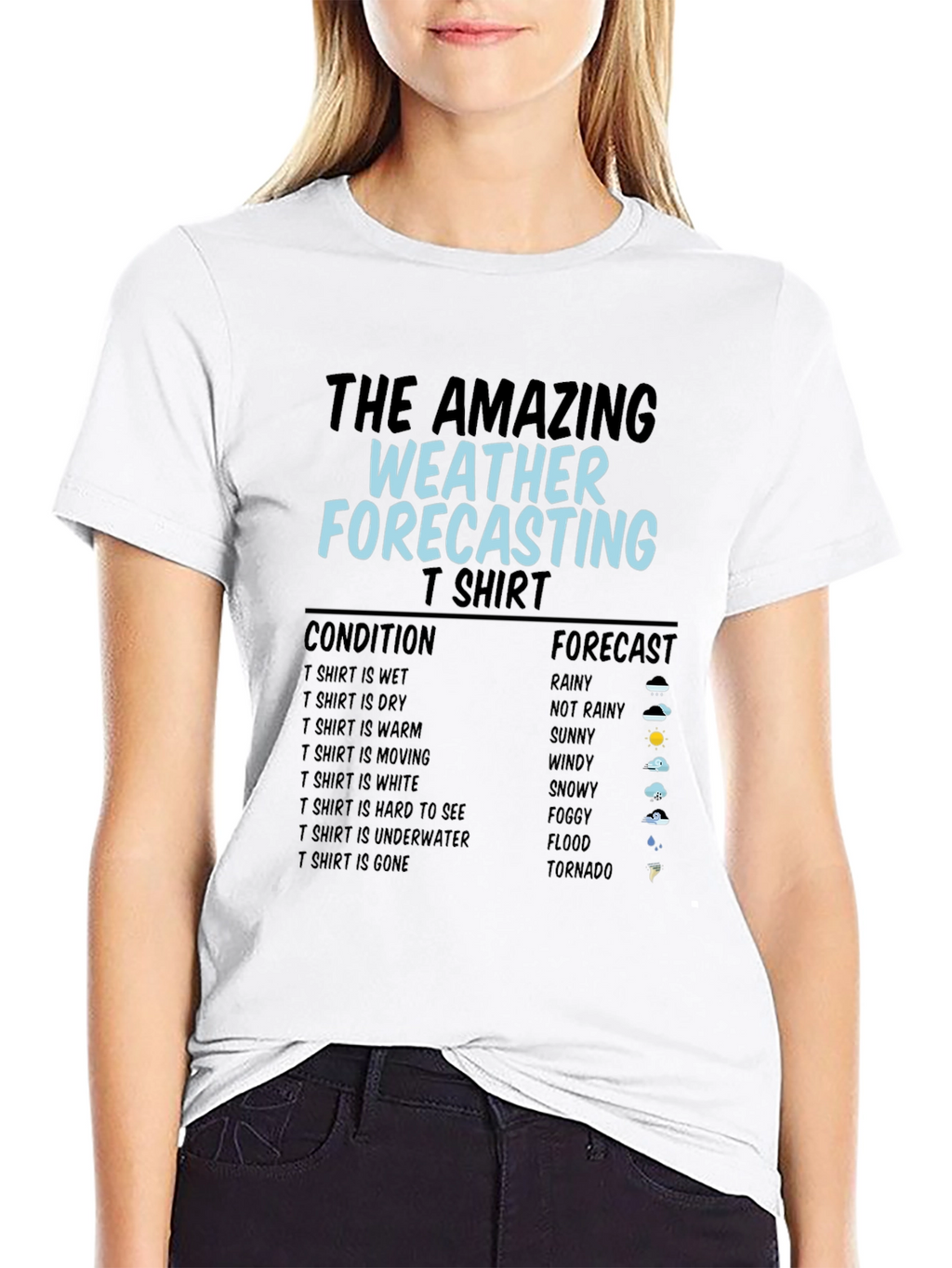 The Amazing Weather Forecasting T-Shirt