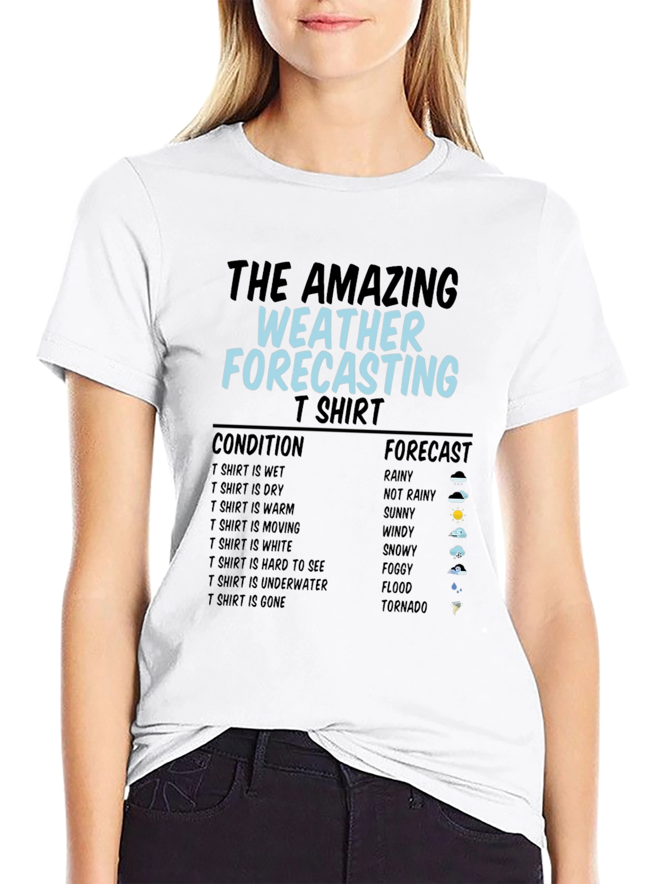 The Amazing Weather Forecasting T-Shirt