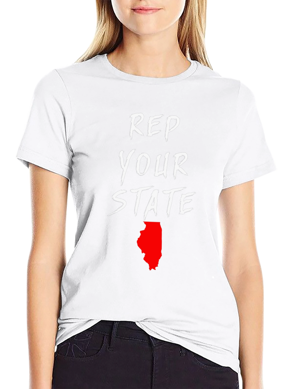 Rep Your State T-Shirt - Illinois Pride Tee