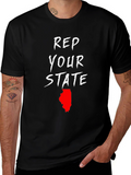 Rep Your State T-Shirt - Illinois Pride Tee