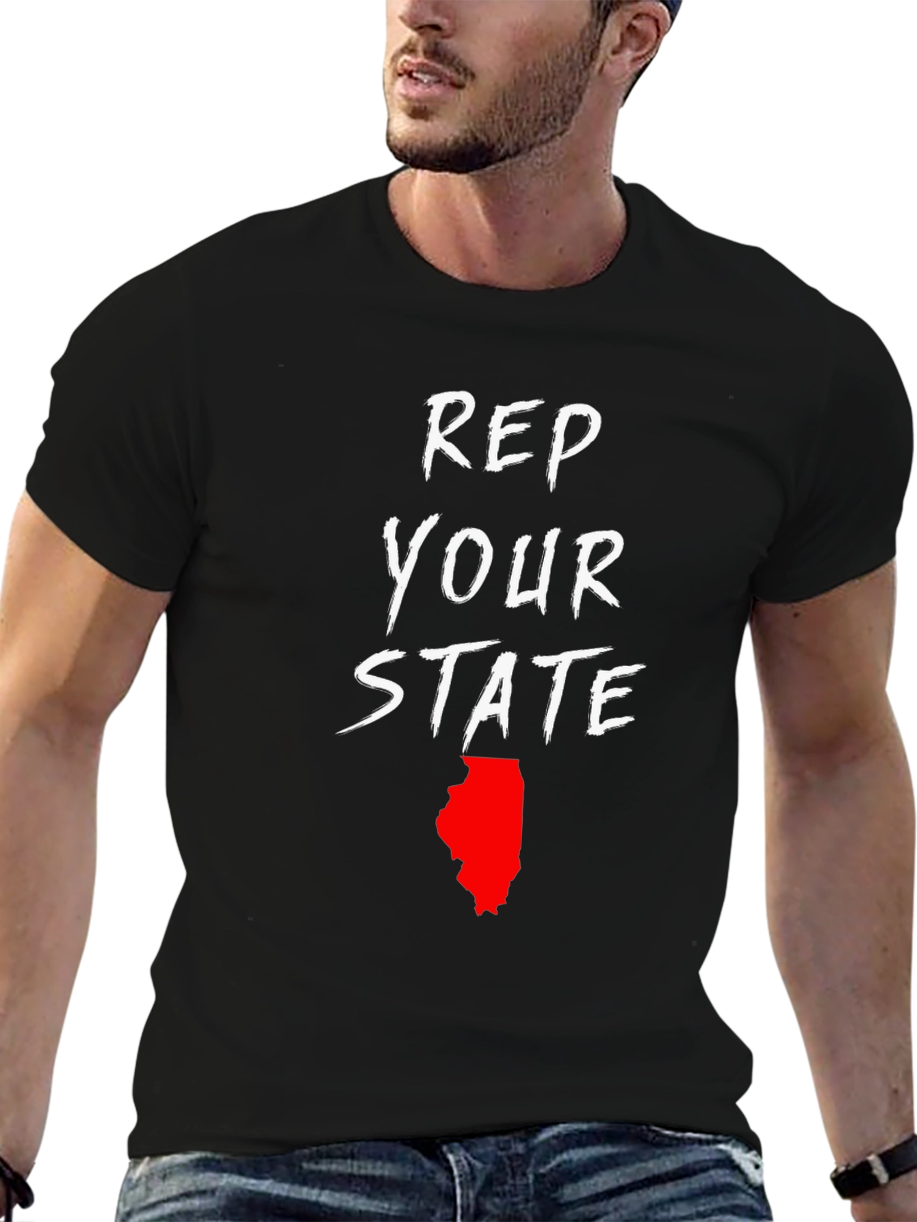 Rep Your State T-Shirt - Illinois Pride Tee