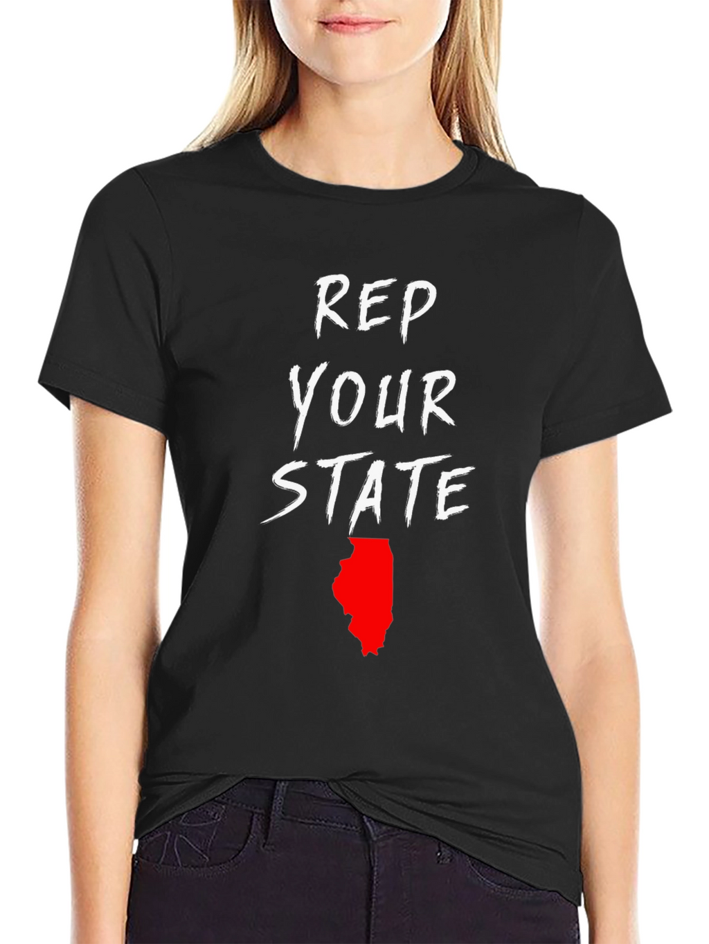 Rep Your State T-Shirt - Illinois Pride Tee
