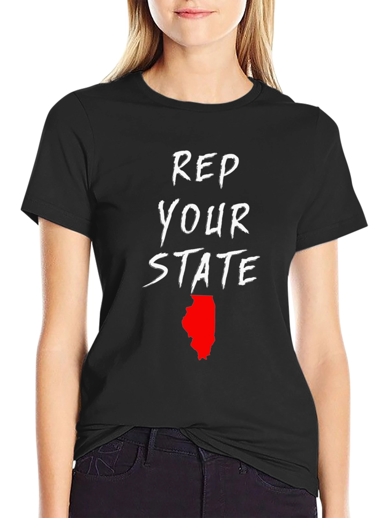 Rep Your State T-Shirt - Illinois Pride Tee