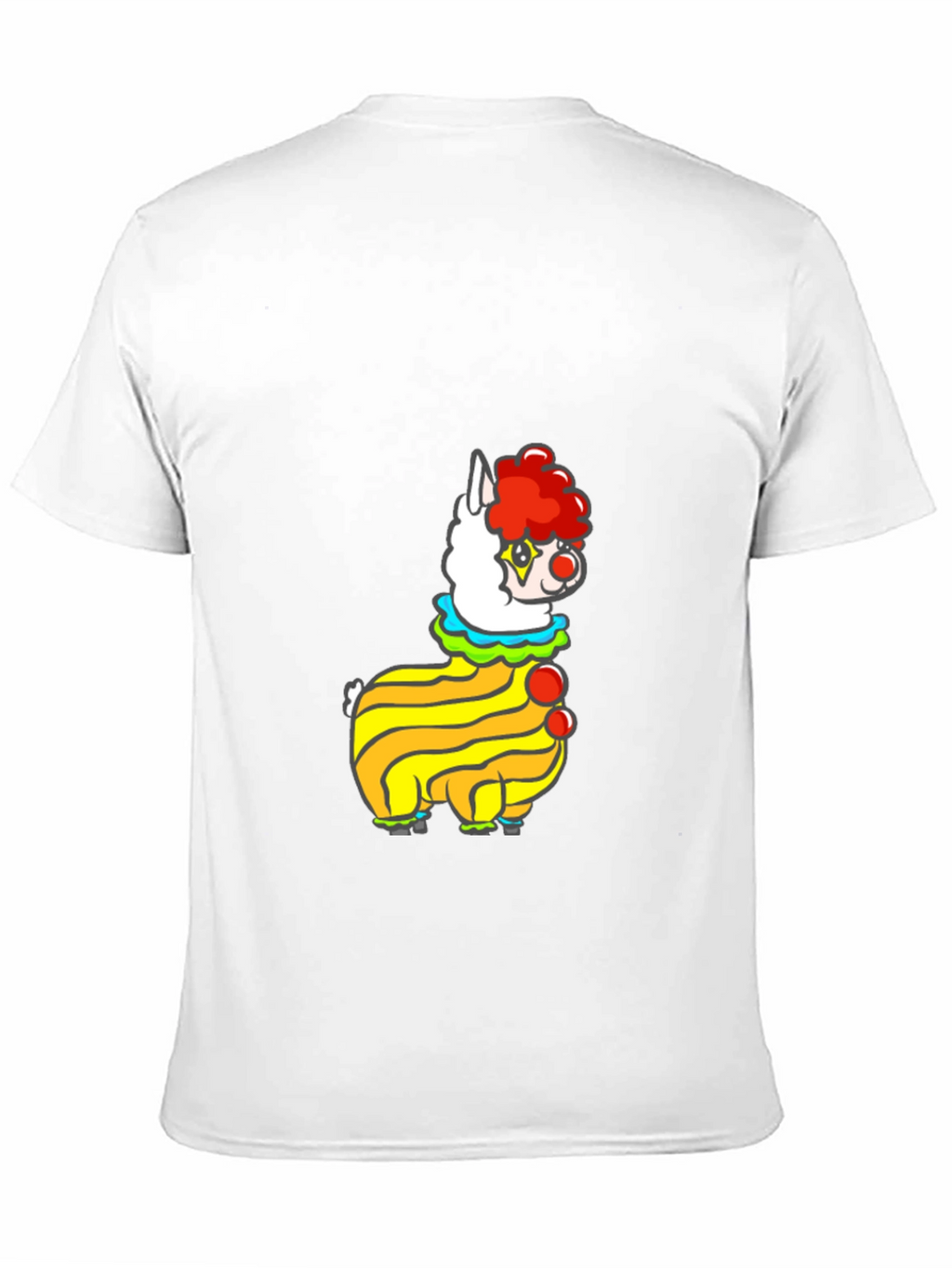 Clown Alpaca Black T-Shirt