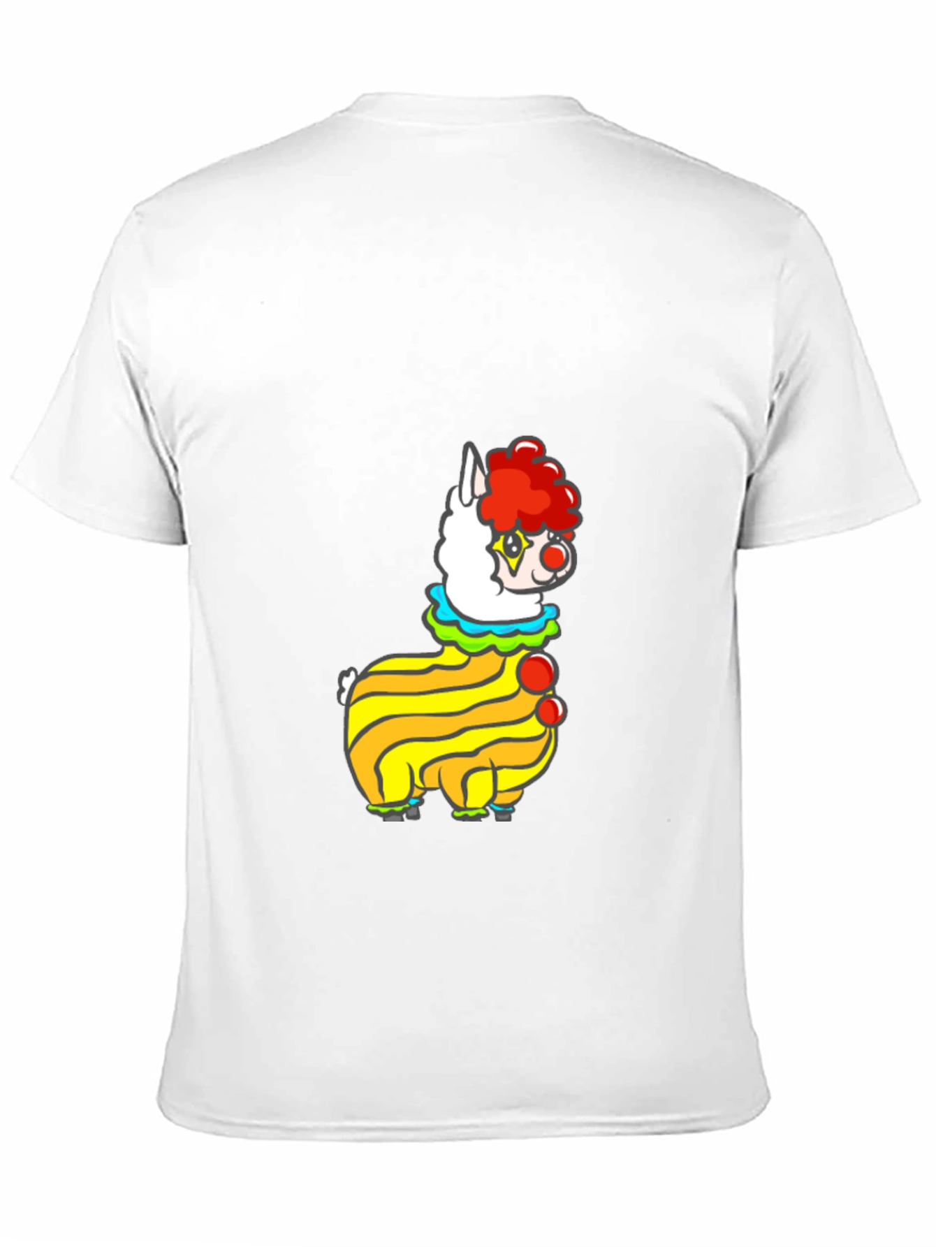 Clown Alpaca Black T-Shirt