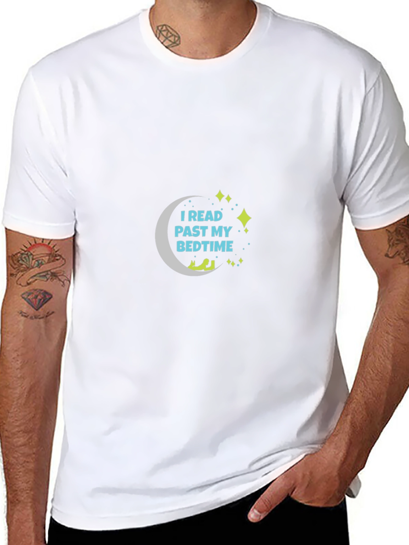 I Read Past My Bedtime Graphic Tee