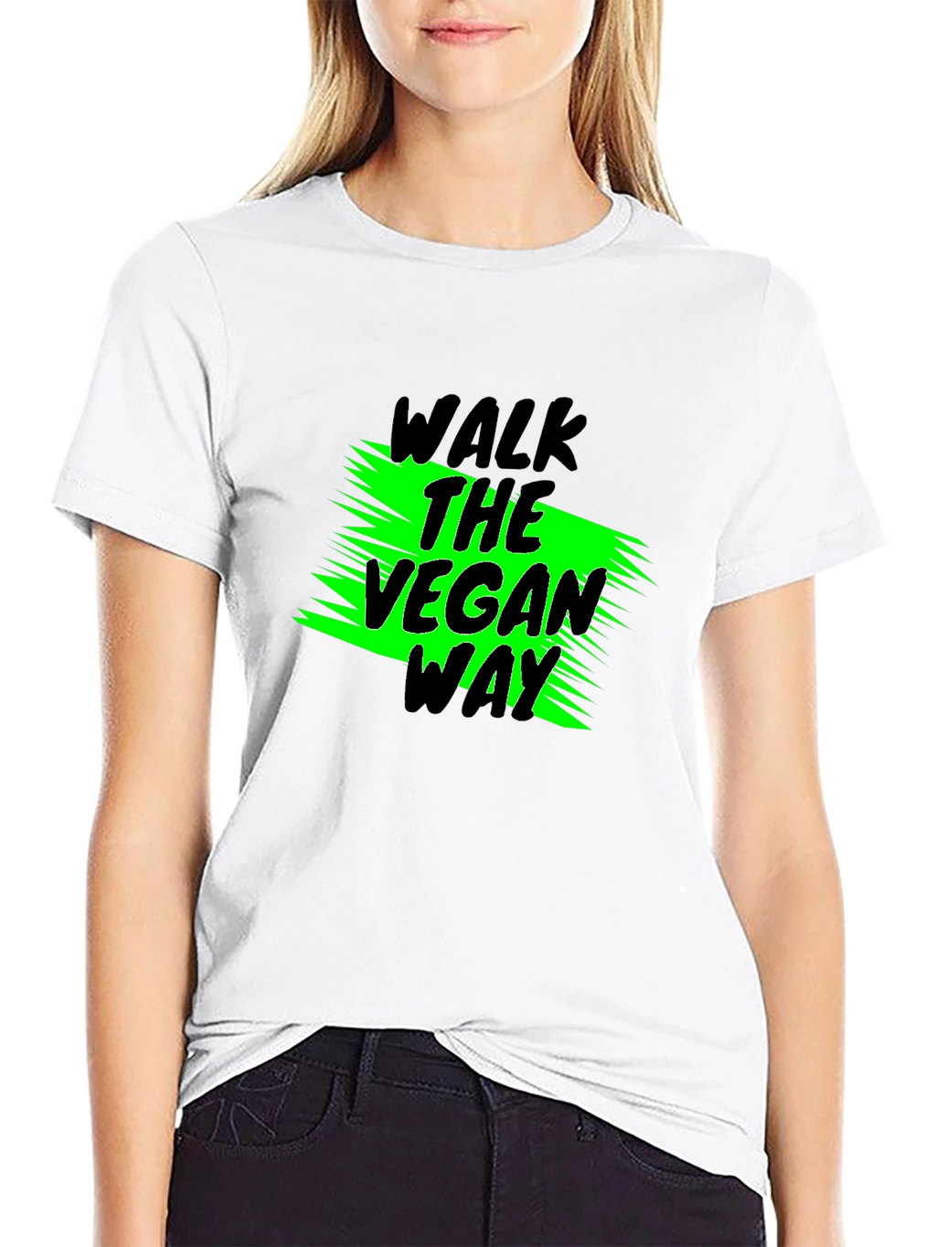 Vegan Way Graphic Tee - Black T-Shirt