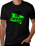Vegan Way Graphic Tee - Black T-Shirt