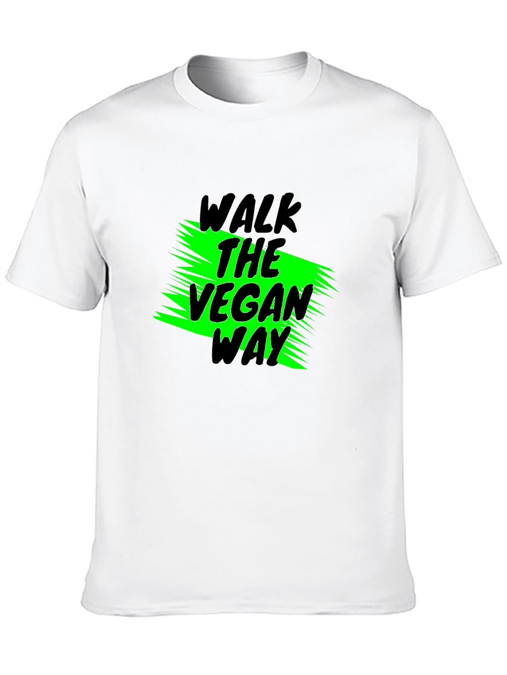 Vegan Way Graphic Tee - Black T-Shirt