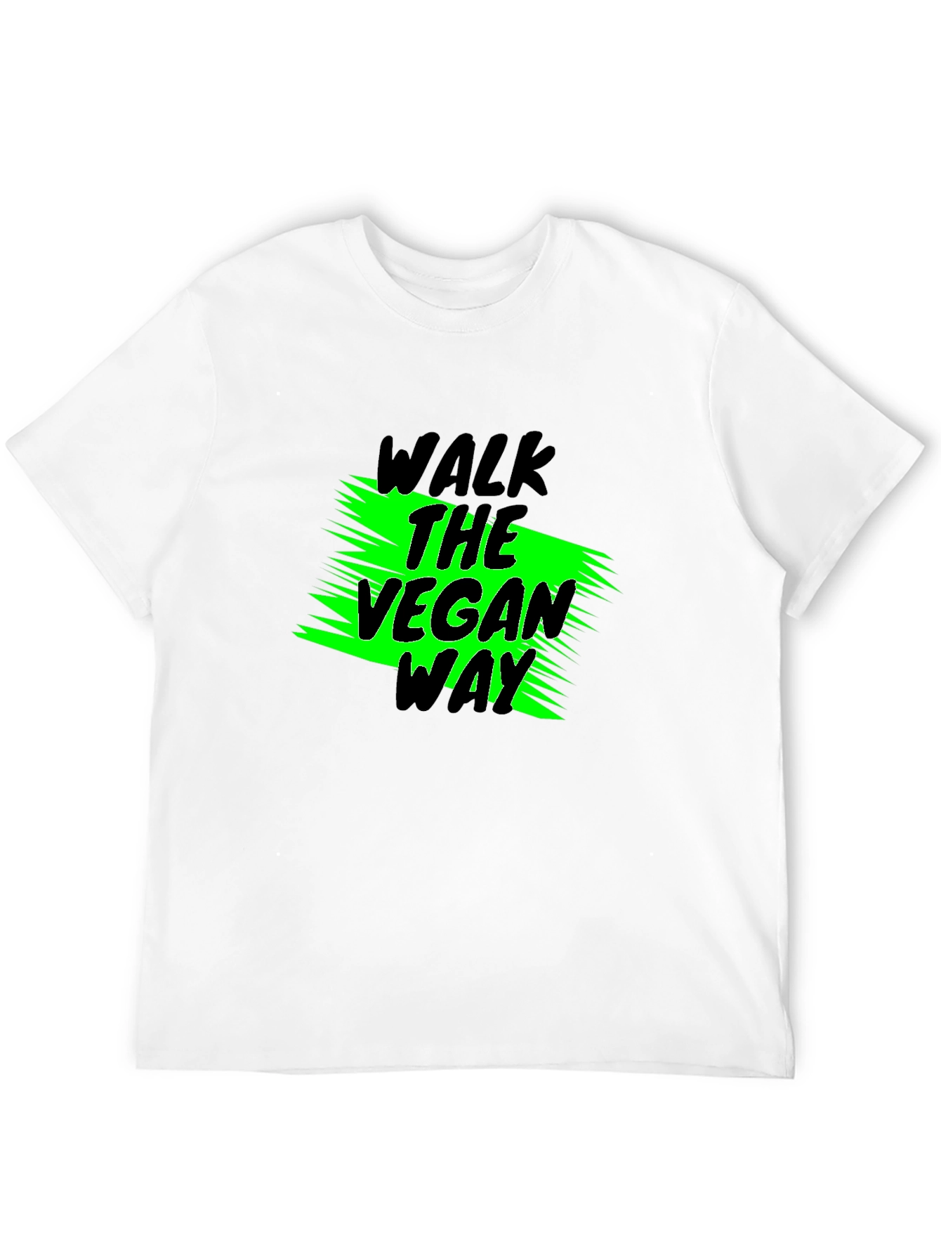Vegan Way Graphic Tee - Black T-Shirt