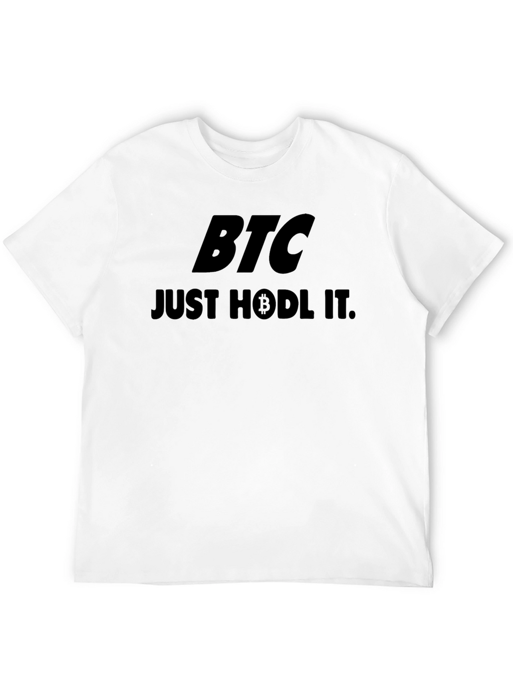 BTC Just HODL It. Black T-Shirt