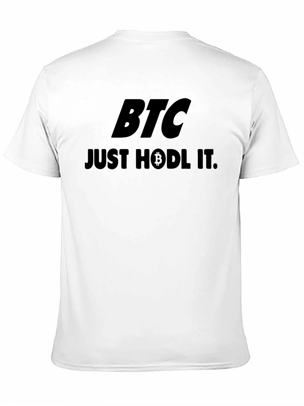 BTC Just HODL It. Black T-Shirt