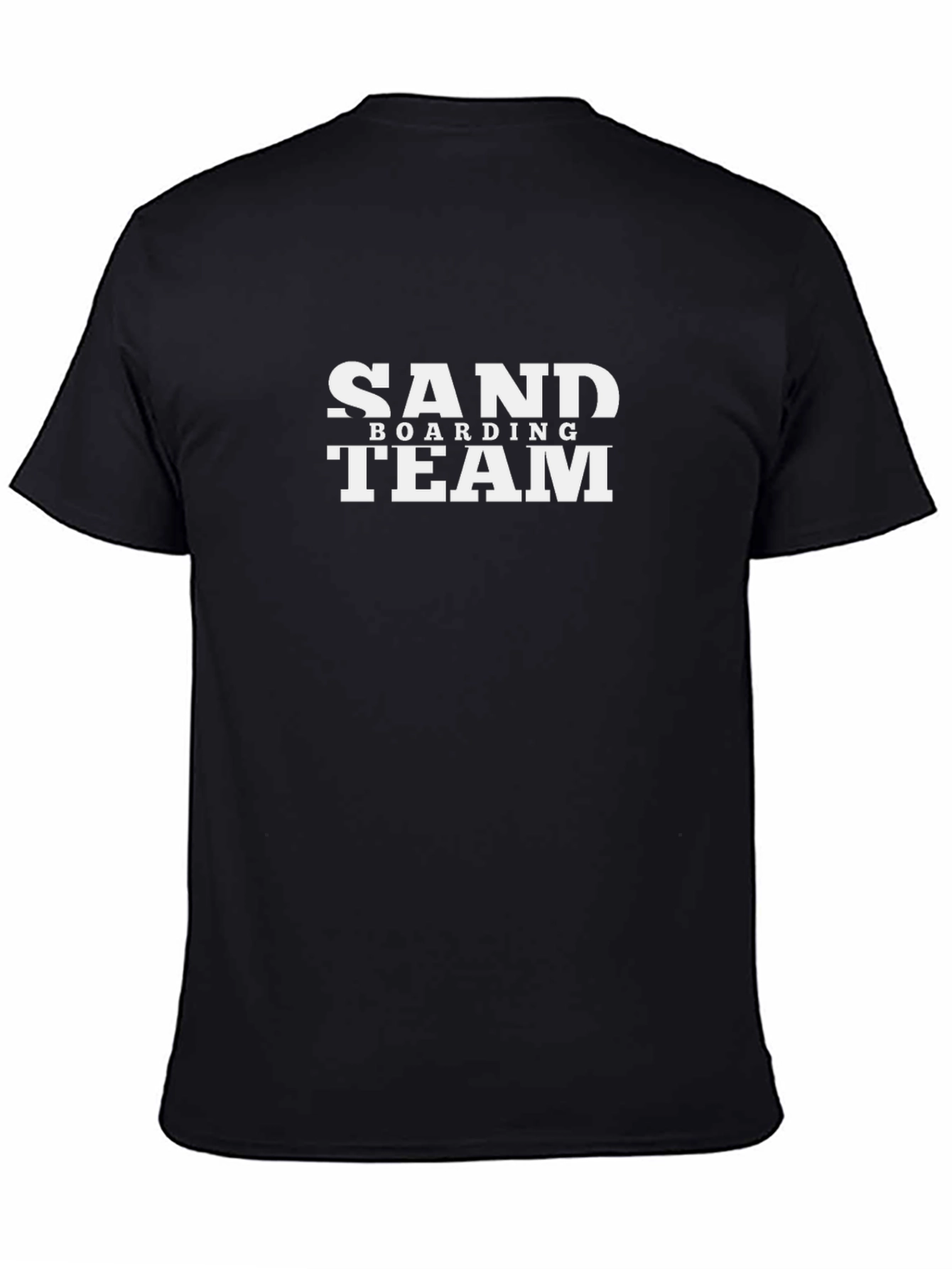 Sand Boarding Team Black T-Shirt