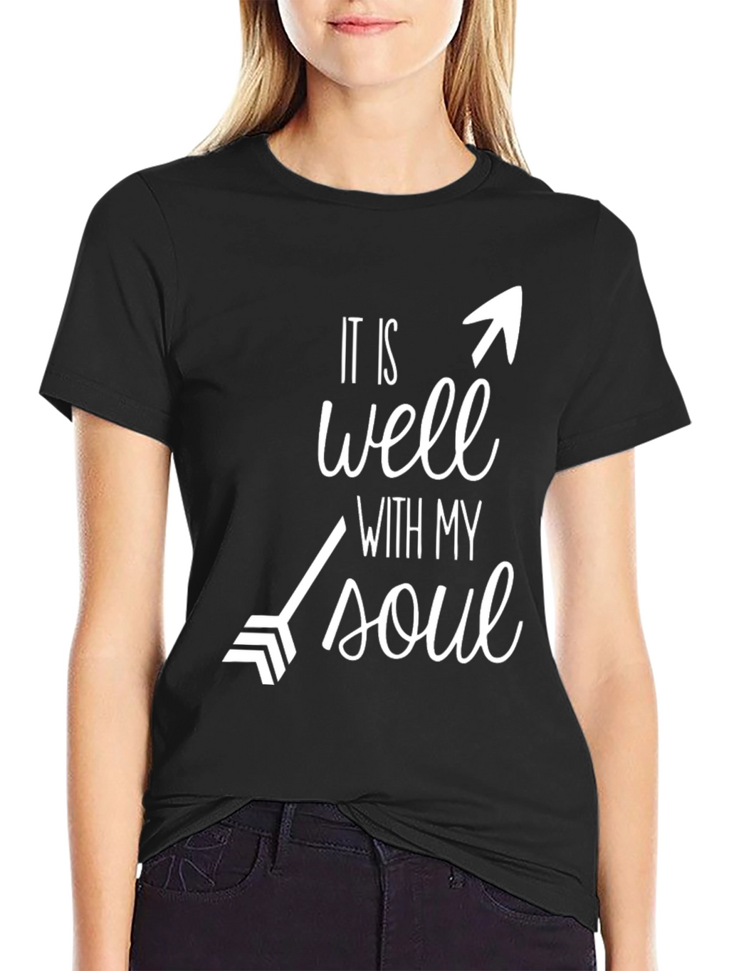It Is Well With My Soul Arrow Graphic Tee