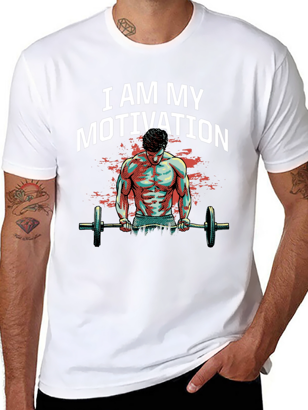 I Am My Motivation Gym T-Shirt