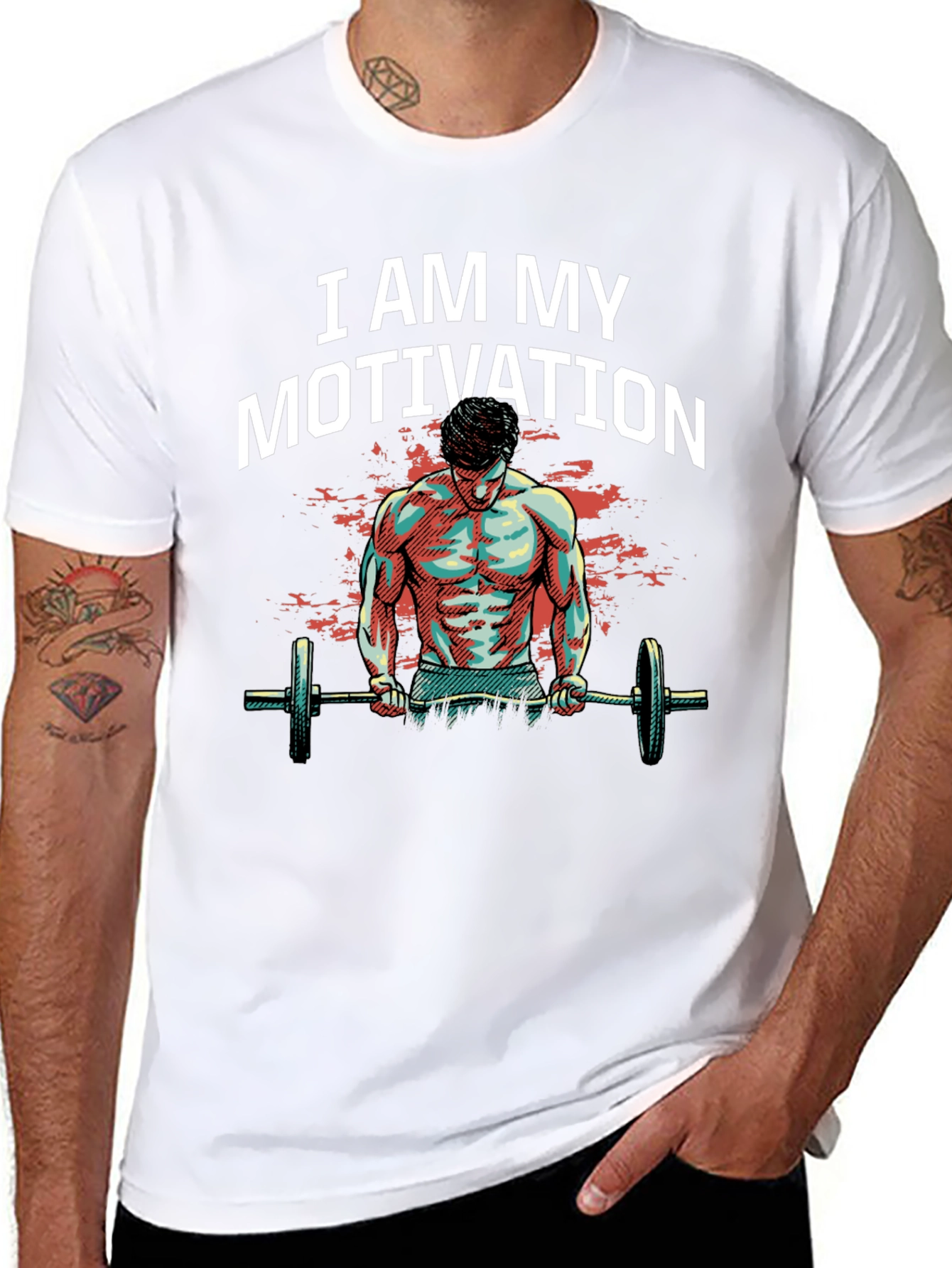 I Am My Motivation Gym T-Shirt