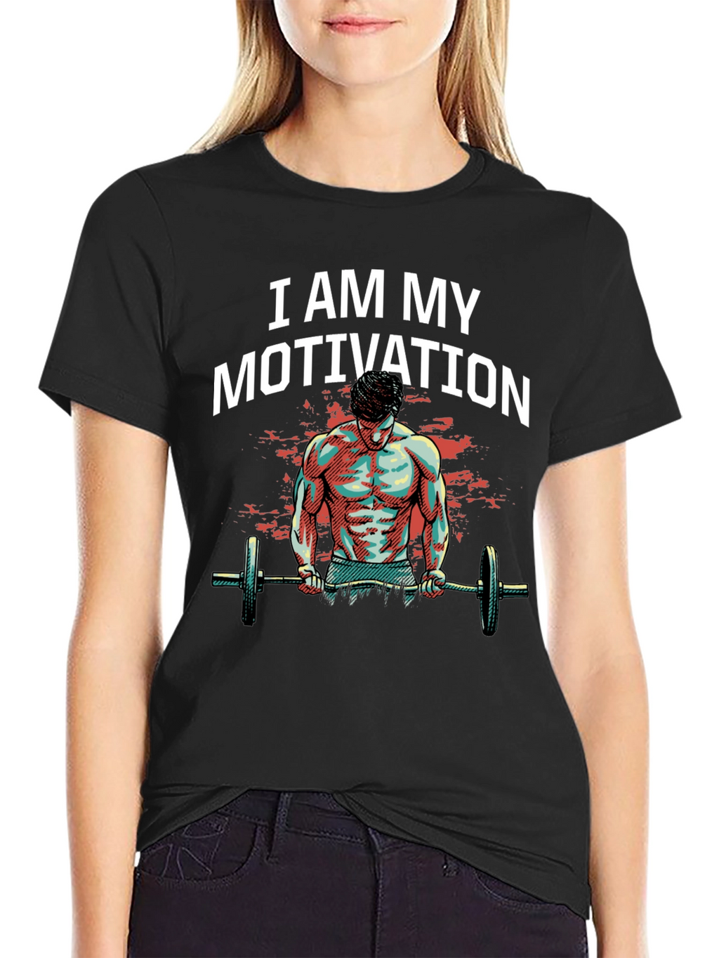 I Am My Motivation Gym T-Shirt