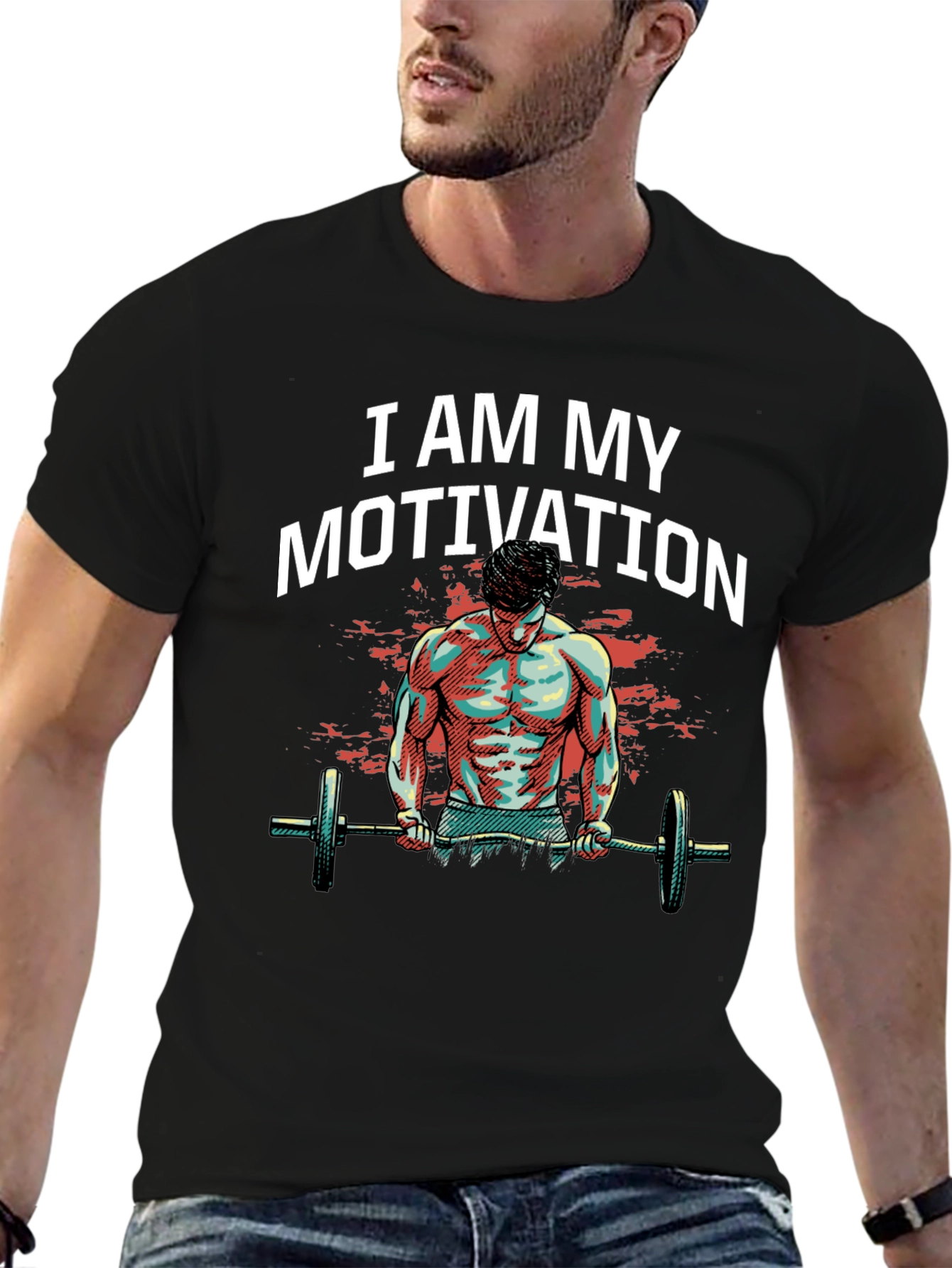 I Am My Motivation Gym T-Shirt