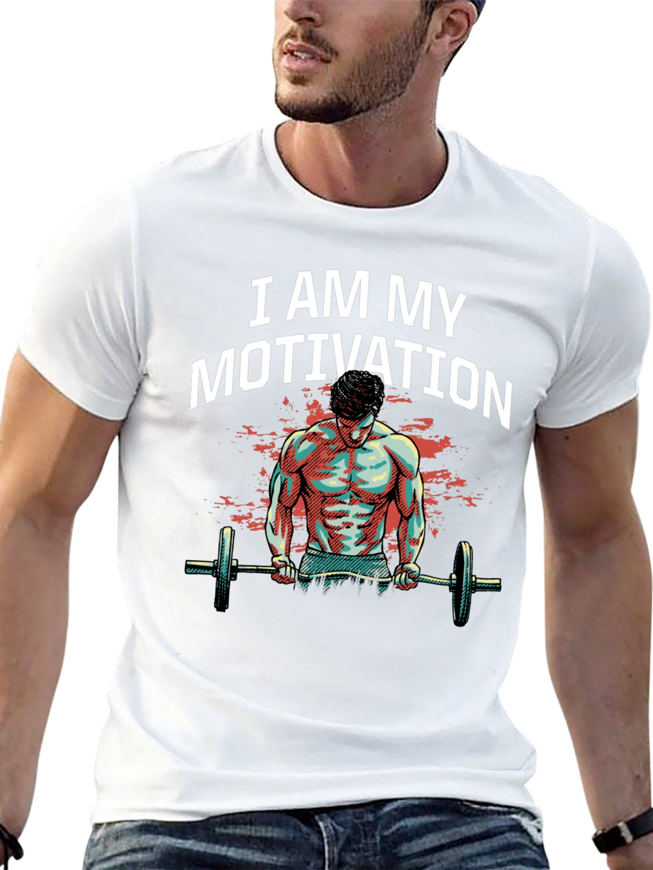 I Am My Motivation Gym T-Shirt