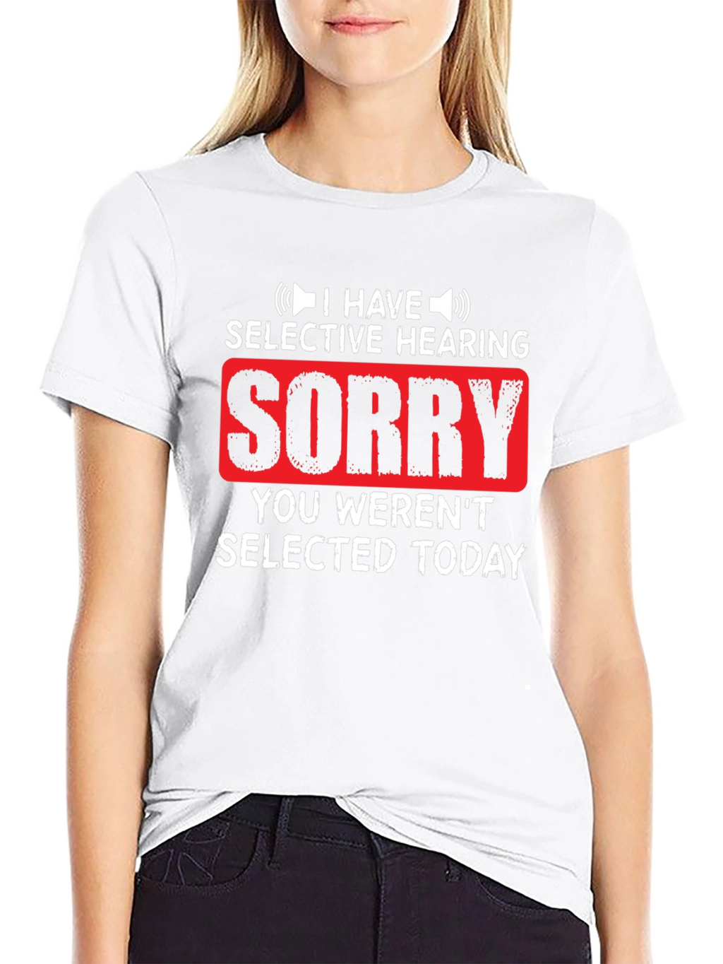 Selective Hearing Funny T-Shirt