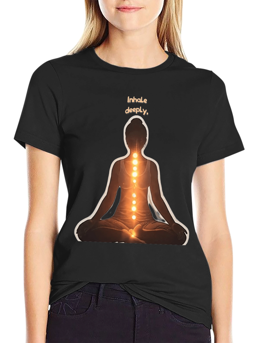 Inhale Deeply Meditation T-Shirt