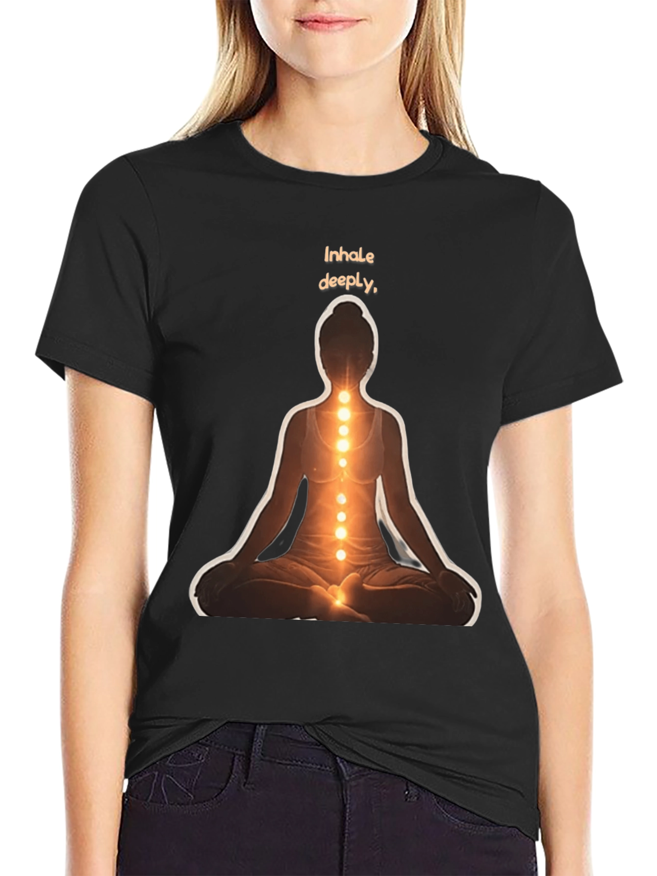 Inhale Deeply Meditation T-Shirt