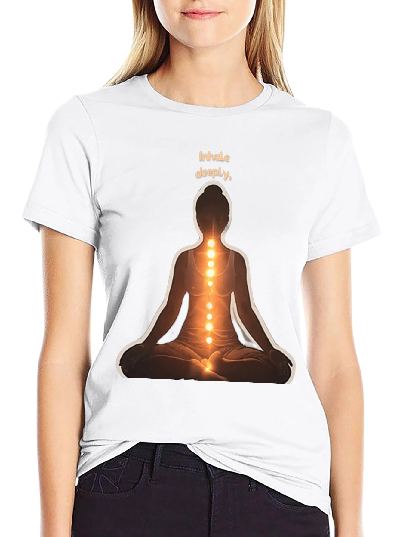 Inhale Deeply Meditation T-Shirt