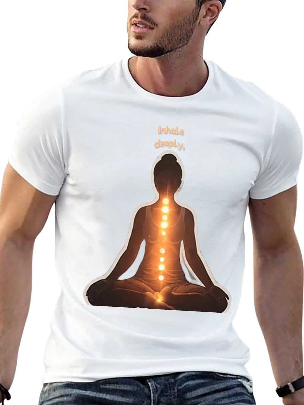 Inhale Deeply Meditation T-Shirt
