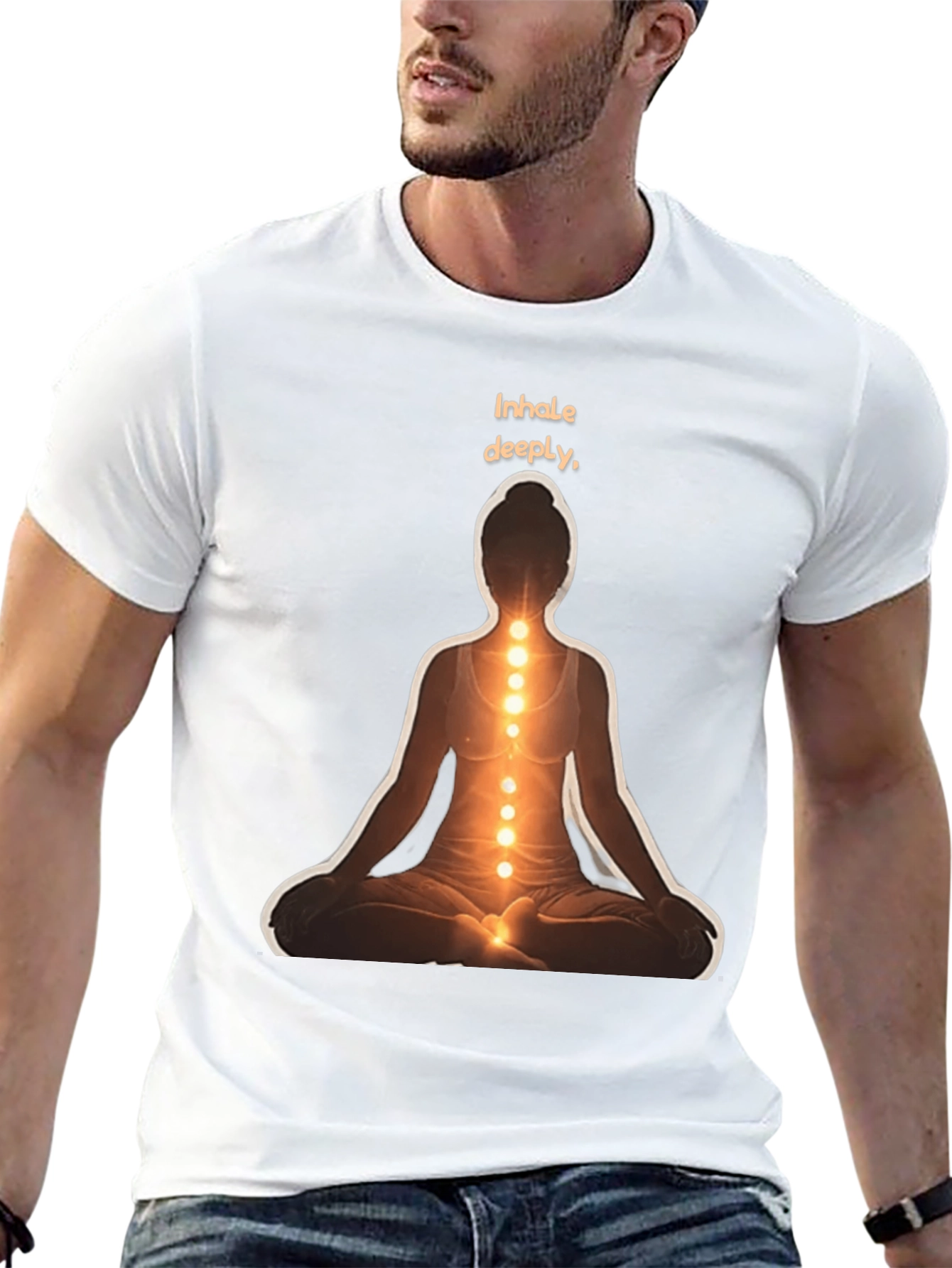 Inhale Deeply Meditation T-Shirt