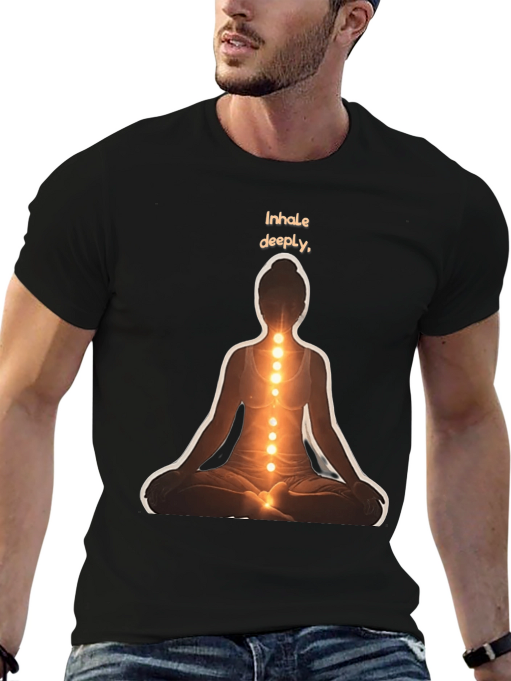 Inhale Deeply Meditation T-Shirt