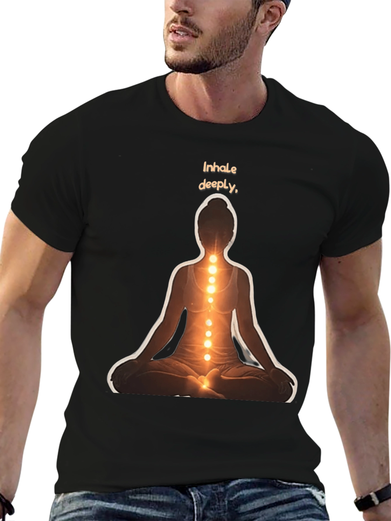 Inhale Deeply Meditation T-Shirt